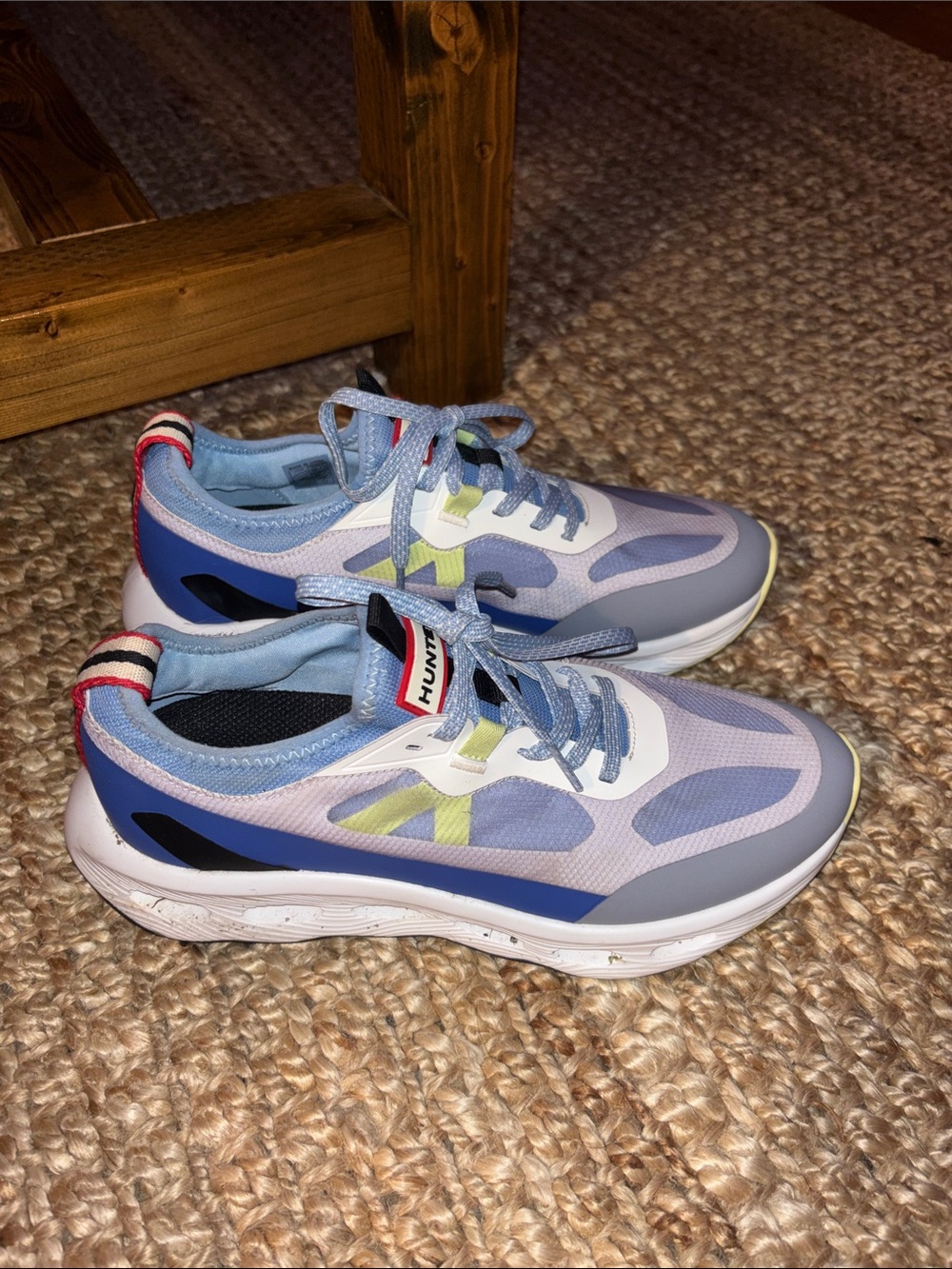 Like 🆕 Hunter Men’s Light Blue Athletic Sneakers